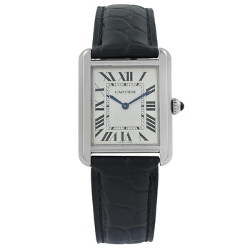 Cartier Tank Must SolarBeat Quartz White Dial Watch WSTA0120