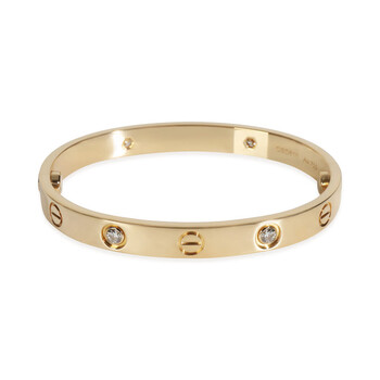 Pre-Owned Cartier Yellow Gold Diamond Love Bracelet