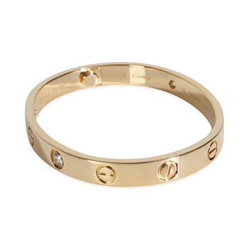 Pre-Owned Cartier Yellow Gold Diamond Love Bracelet