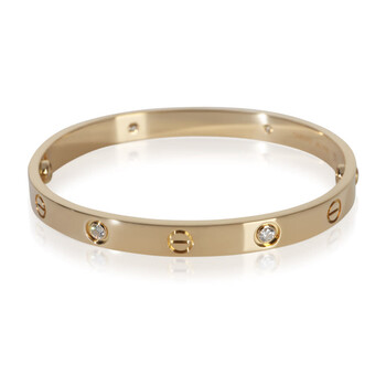 Pre-Owned Cartier Yellow Gold Diamond Love Bracelet
