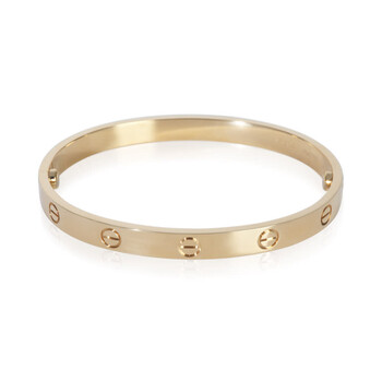Pre-Owned Cartier Yellow Gold Love Bracelet 150663 Pre-Owned Cartier Yellow Gold Love Bracelet 150663