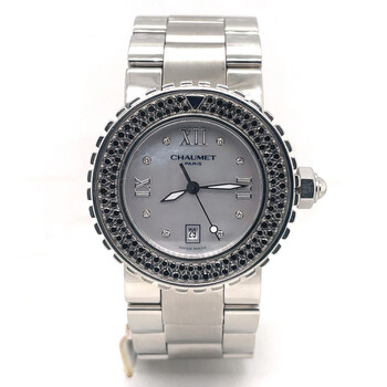 Pre-owned Chaumet Class One Automatic Diamond Ladies Watch 622