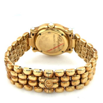 Pre-owned Chopard Happy Sport Diamond Diamond White with 5 floating diamonds Dial Ladies Watch 27/6151-20