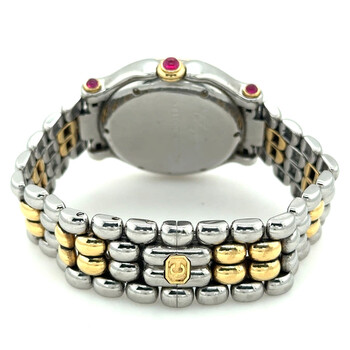 Pre-owned Chopard Happy Sport Quartz White Dial Ladies Watch 27/8249-23