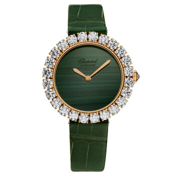 Chopard Heure du Diamant Diamond Guilloche Dial Ladies Watch