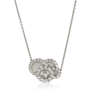 Pre-Owned Chopard White Gold Diamond Happy Dreams Necklace