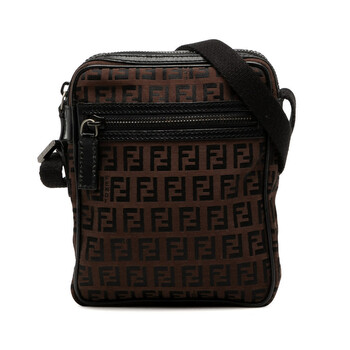 Pre-owned Fendi Zucchino Canvas Crossbody Ladies 2220 8BT098 JQ5 068 EG1JGQBJ0I3ZE6V9