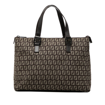 Pre-owned Fendi Zucchino Canvas Tote Ladies 2111 8BH138 JQ4 069 XMD3PMQTOB99LAJH Pre-owned Fendi Zucchino Canvas Tote Ladies 2111 8BH138 JQ4 069 XMD3PMQTOB99LAJH