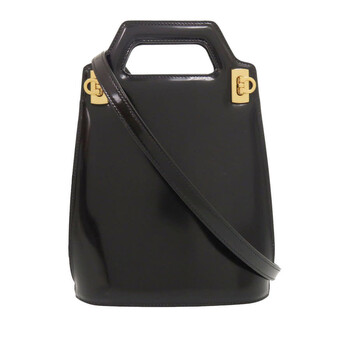 Ferragamo Wanda Mini Top Handle Leather Bag 213494 762502