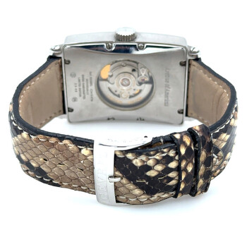 Pre-owned Gevril Avenue Of Americas Glamour Automatic Crystal Ladies Watch 6209RL