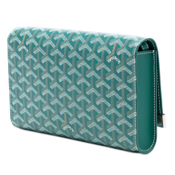 Pre-owned Goyard Goyardine Monte Carlo Bois Clutch with Strap ATS020201
