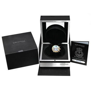 Pre-owned Graham Swordfish Chronograph Automatic Black Dial Men's Watch 2SWASBR