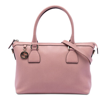 Pre-owned Gucci Dollar Calfskin GG Charm Satchel Ladies 449659 493075 N3IT45WM9ZMSAOC7