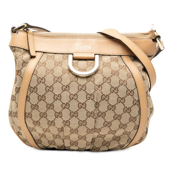 Gucci Pre-owned Gucci GG Crystal Abbey D Ring Crossbody Unisex
