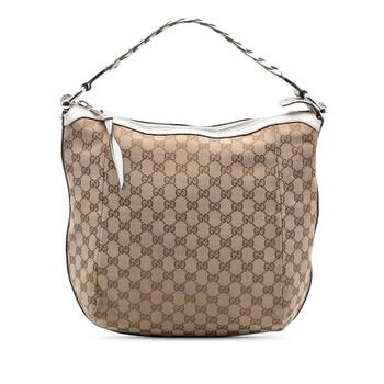 Gucci Pre-owned Gucci Large GG Canvas Bella Shoulder Bag 269947 