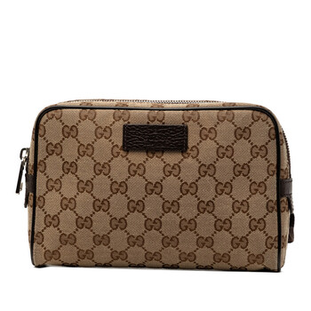 Gucci Pre-owned Gucci GG Canvas Pouch Unisex 29595 203887