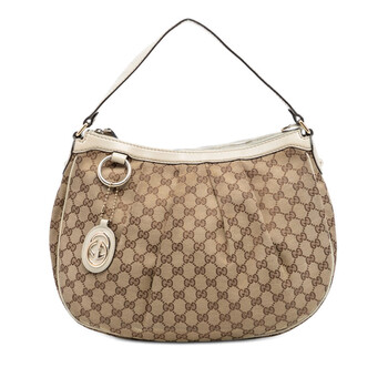 Gucci Pre-owned Gucci GG Canvas Sukey Shoulder Bag Ladies 232955