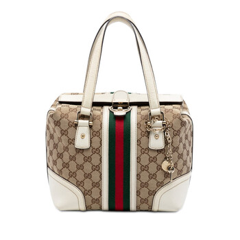 785907/GUCCI 232957 Twins GGツインズ グッチ Gucci Pre-owned Gucci GG Canvas Twins Tote Ladies 232957 520981