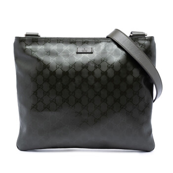 Gucci Pre-owned Gucci Guccissima Crossbody Unisex 201538 204046
