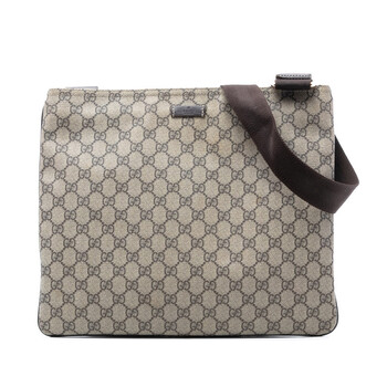 Gucci Pre-owned Gucci GG Supreme Web Messenger Bag 246411 493492