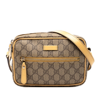 Gucci Pre-owned Gucci Mini GG Supreme Clasp Crossbody Ladies