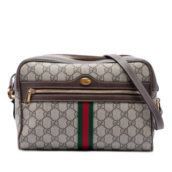 Gucci Pre-owned Gucci GG Supreme Ophidia Crossbody Unisex 517080