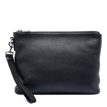 Bally PM - Clutch In Black Leather MAM00L VT393-U901P