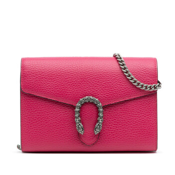 Gucci Pre-owned Gucci Leather Dionysus Wallet on Chain 401231 2184