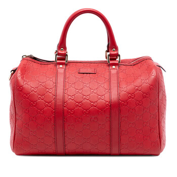 Gucci Pre-owned Gucci Medium Diamante Bright Leather Business Bag