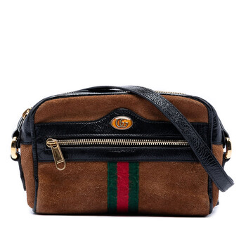 Gucci Pre-owned Gucci Mini Suede Ophidia Crossbody Ladies 517350