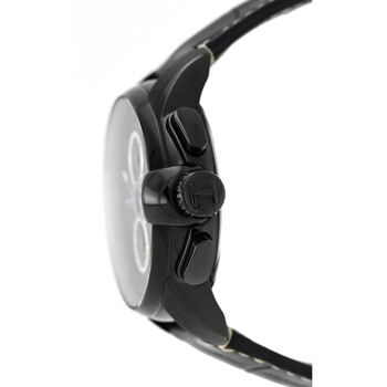 Pre-owned Hamilton Railroad Chronograph Automatic Black Dial Men's Watch H406860