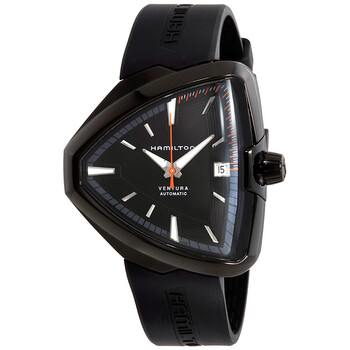 Pre-owned Hamilton Ventura Elvis80 Auto Automatic Black Dial Men's Watch H24585331 Pre-owned Hamilton Ventura Elvis80 Auto Automatic Black Dial Men's Watch H24585331