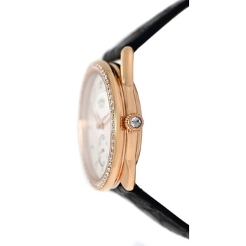 Pre-owned Hermes Arceau Ecuyere Automatic Diamond White Dial Ladies Watch AR6.671.221.MHA