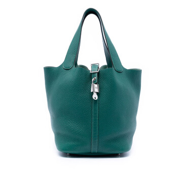Hermes Pre-owned Hermes Clemence Picotin Lock 22 Ladies