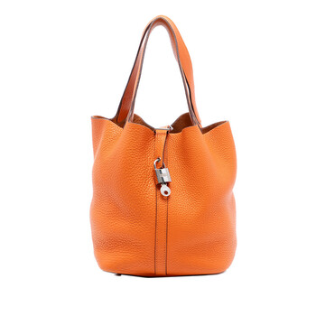 Hermes Pre-owned Hermes Clemence Picotin Lock 22 Ladies