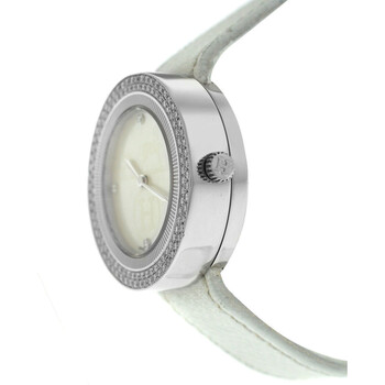 Pre-owned Hermes Passe Passe Quartz Diamond Ladies Watch PP1.430