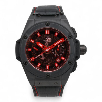 Pre-owned Hublot Big Bang King Power Red Magic Chronograph Red Dial Men's Watch 701.CI.1123.GR Pre-owned Hublot Big Bang King Power Red Magic Chronograph Red Dial Men's Watch 701.CI.1123.GR