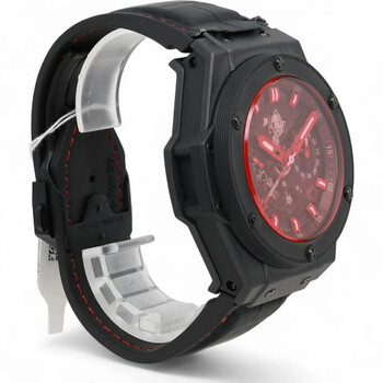 Pre-owned Hublot Big Bang King Power Red Magic Chronograph Red Dial Men's Watch 701.CI.1123.GR