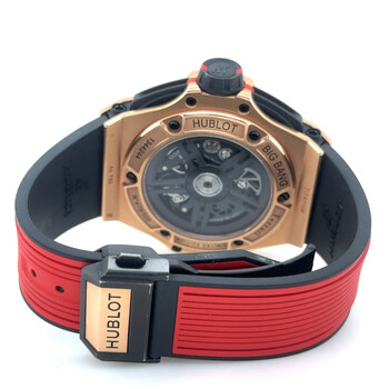 Pre-owned Hublot Big Bang Unico Chronograph Black Dial Men's Watch 402.OX.0138.WR