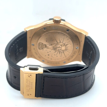 Pre-owned Hublot Classic Fusion Automatic Gold Dial Men's Watch 511.PX.0210.GR.FIF10