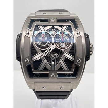 Pre-owned Hublot Masterpiece MP 01 Chronograph Automatic Black Dial Men's Watch 901.NX.0129.RX