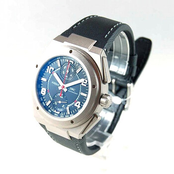 Pre-owned IWC Ingenieur Chronograph Amg Chronograph Black Dial Men's Watch IW372504