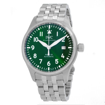 IWC Pilot Mark XX Automatic Green Dial Men's Watch IW328206