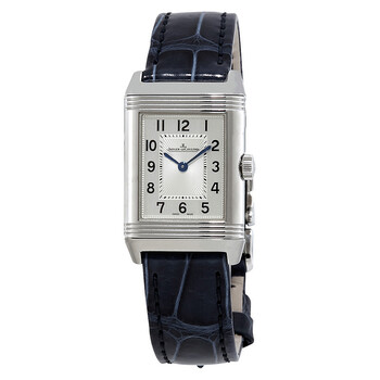 Pre-owned Jaeger LeCoultre Reverso Classic Silver Reverso Dial Ladies Watch Q2668432