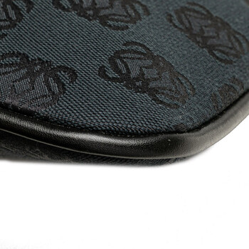 Pre-owned Loewe Anagram Canvas Crossbody Ladies 90403