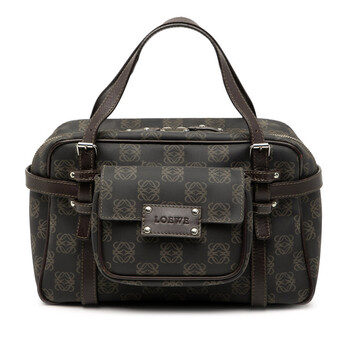 Pre-owned LOEWE Anagram Coated Canvas Handbag 290506