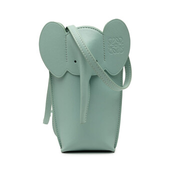 Pre-owned Loewe Leather Elephant Pocket Crossbody Ladies 652236 65AVS7ETG41GNR1F