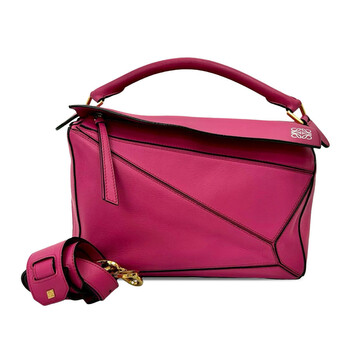 Pre-owned Loewe Medium Calfskin Puzzle Satchel 8C4Z33YKJF0E3JEF