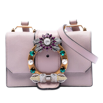 Miu Miu Pre-owned Miu Miu Leather Jewel Handbag Ladies
