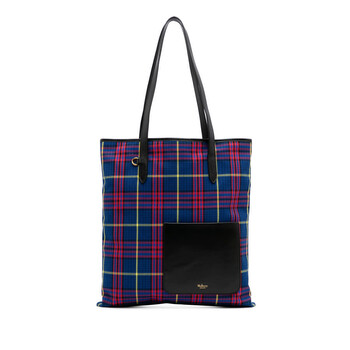 Pre-owned Mulberry Plaid Canvas Tote Ladies 9TZFKW0H2RBTOYGN